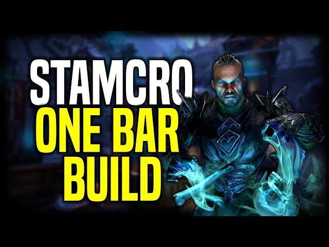 Absolutely CRUSH With this One Bar Stamcro PvE Build