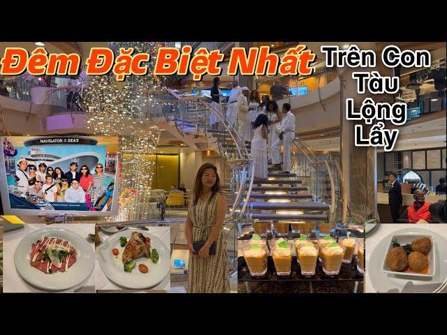 Bữa Tiệc Đặc Biệt Trên Con Tàu Lộng Lẩy,Đang Lên Đênh giữa Biển Đại Dương