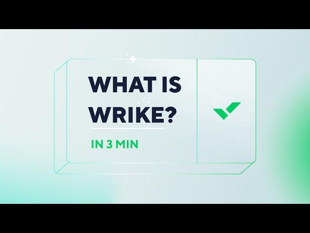 What is Wrike | Wrike Demo & Overview | Project Management Software