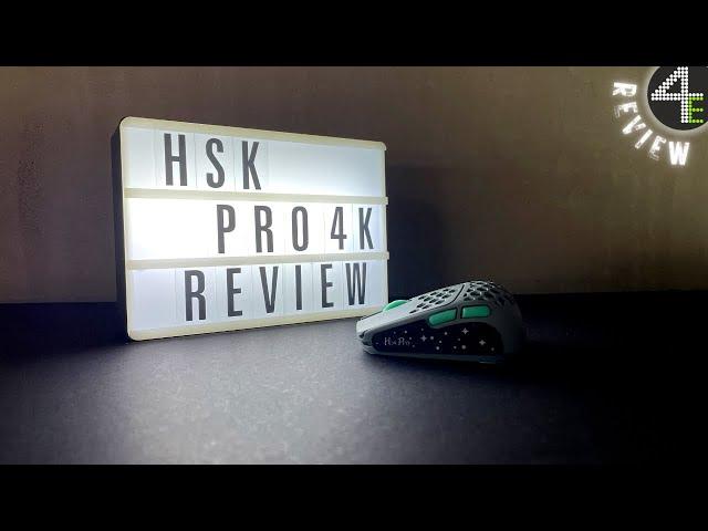 G-Wolves HSK Pro 4K Review | Gaming Maus als Grenzerfahrung für Fingertip User