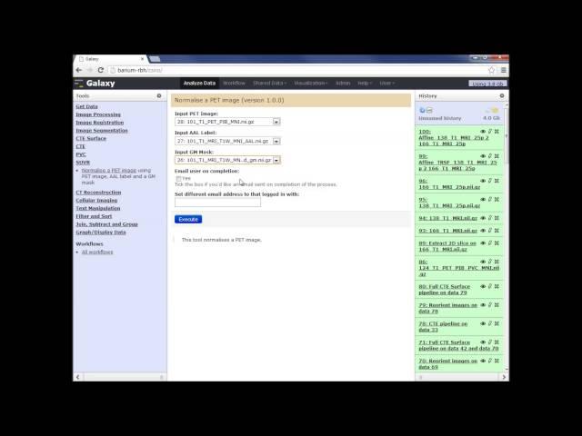 SUVR - NeCTAR Cloud Based Image Analysis and Processing Toolbox