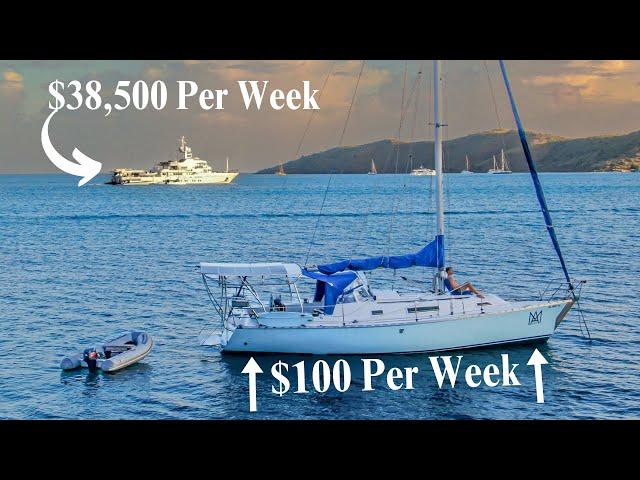 $1,000,000 Mega Yacht VS $23,000 Sailboat (Same View, Different Perspective)