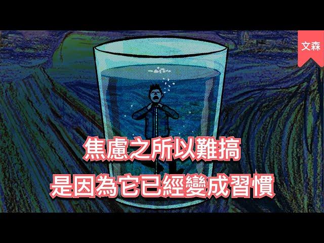 怎麼把焦慮變不見？｜《鬆綁你的焦慮習慣》｜文森說書