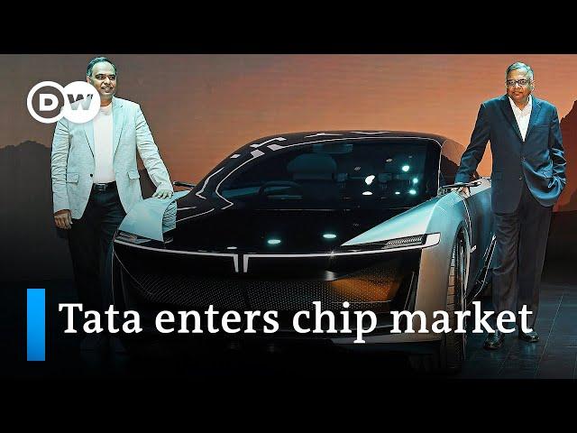 Indian carmaker Tata enters semiconductor market with $90bn investment | DW News