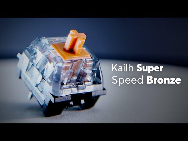 Kailh SUPER Speed Bronze Sound Test with GMK, MT3 and SA Keycaps