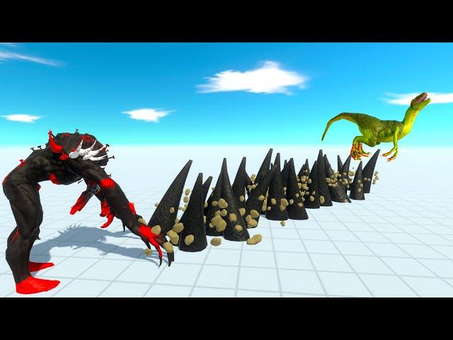 ESCAPE FROM SCOURGE DARK SPIKES ATTACK - Animal Revolt Battle Simulator