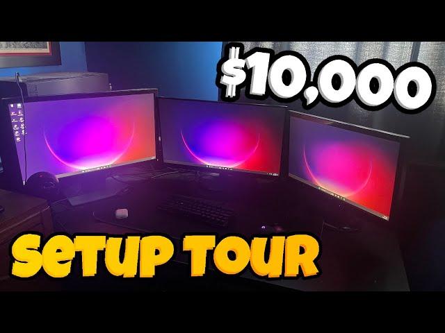 17 Year Old Content Creator’s Gaming Setup Tour In 2024 ($10,000)