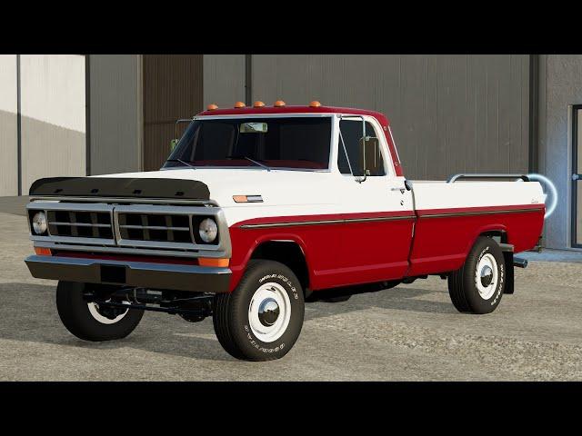 More Update Fixes For the 72 Ford Please Redownload (FS22 PC Mod Release)