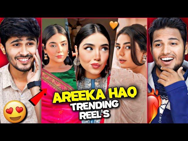 Areeka Haq Trending TikTok + Edits Reaction  | #areekahaqtiktok  | Garam Samosa