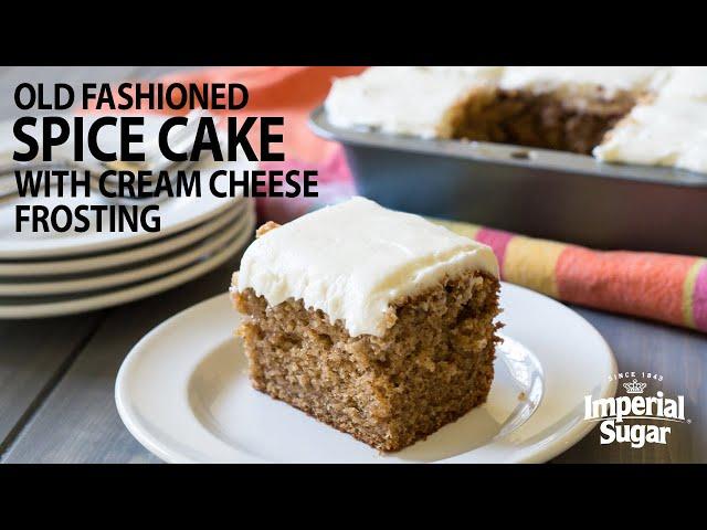 How to Make Old Fashioned Spice Cake