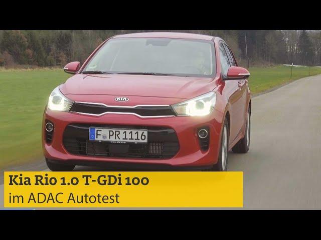 ADAC Autotest Kia Rio 1.0 T-GDi 100 I ADAC 2019