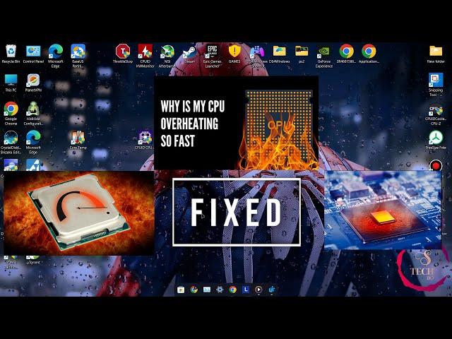 how to fix cpu overheating temperature cool down