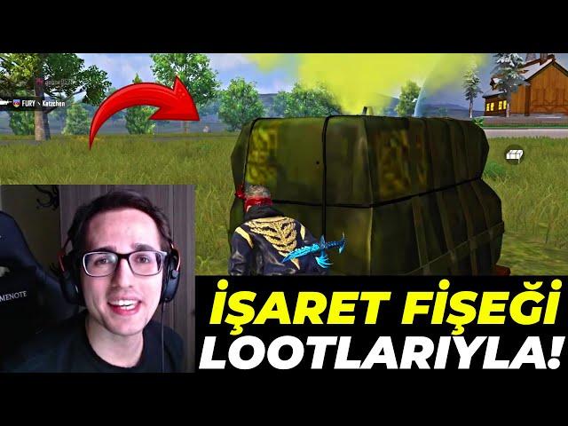 İŞARET FİŞEĞİ LOOTLARIYLA WIN ALMAK ? Part 3 - PUBG MOBILE