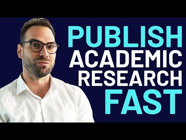 Fastest Way to Publish in High Impact Academic Journals