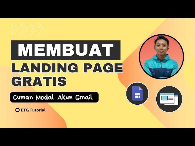 Membuat Landing Page / Website Gratis dengan Google Sites I Tanpa Bayar Domain atau Hosting