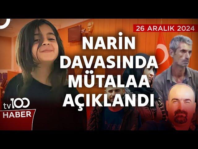 SON DAKİKA... Narin Davasında Karar Bugün Açıklanacak Mı? | tv100 Haber