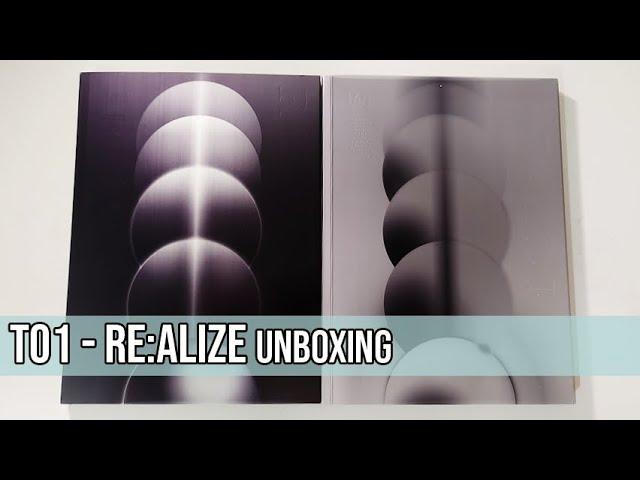 TO1 - Re:alize Album Unboxing