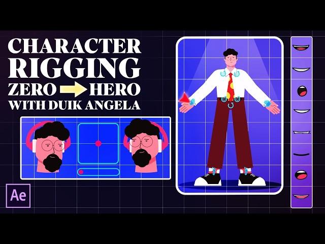 Ultimate Character Rigging in After Effects using Duik Angela Course || Zero to Hero