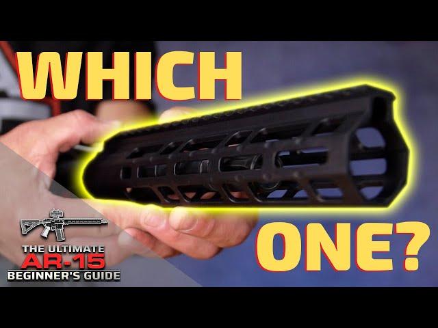 Ep-5: Which AR-15 Handguard is Best For You? M-Lok, Picatinny, Free Float, Drop-In, Quad Rails?