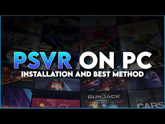 Installing PSVR on PC - Trinus VR & iVRy Tested on Steam VR