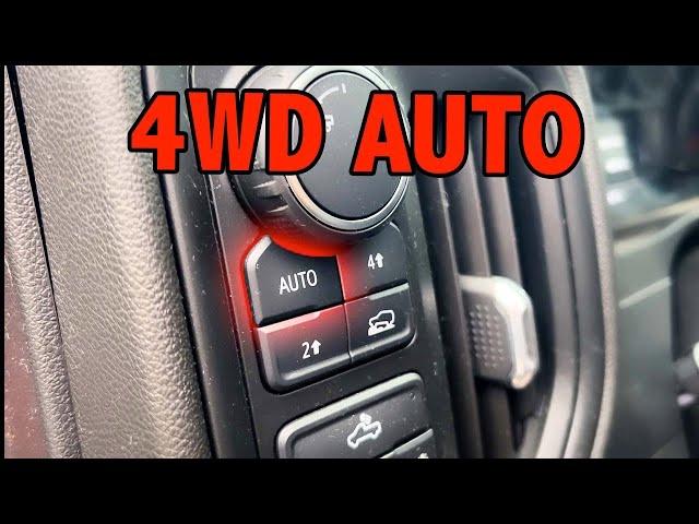 4WD AUTO, Should You Use It?