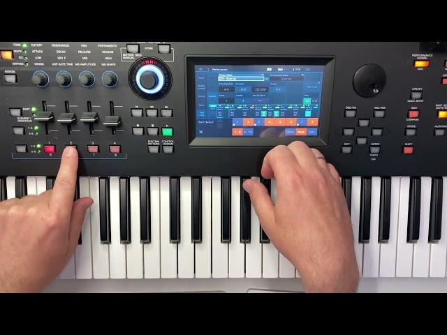 Yamaha MODX - EDM Live Performance (Sunrise)