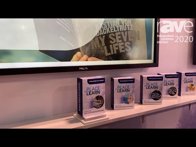 ISE 2020: easescreen Talks Place and Learn, Plug-and-Play Digital Signage Software Solution