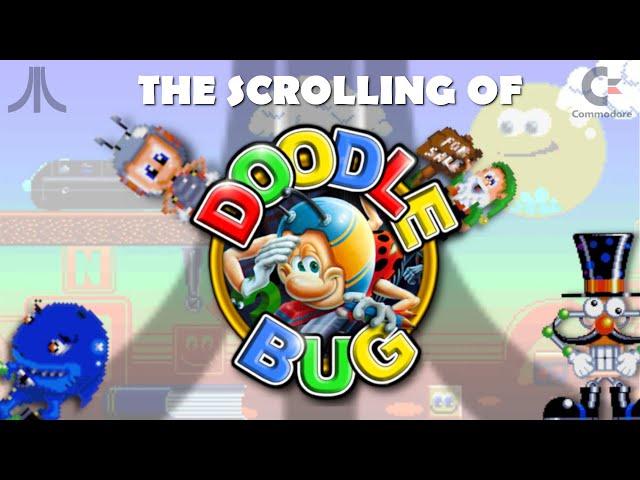 The scrolling of Doodle Bug on the Atari ST - by Rob Brooks