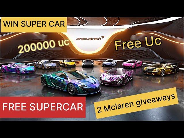 McLaren Crate Opening | MCLAREN SPEED DRIFT 100K UC CRATE OPENING | MCLAREN GIVEAWAY| 3.5 Update