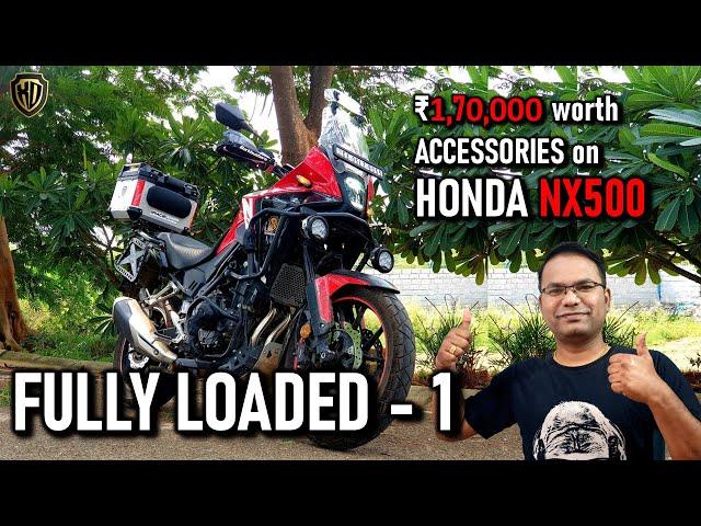 Honda NX500 Accessories ! Must-Have Upgrades! (PART 1) ️