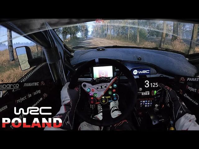 NEW WRC 24 is Here! First Race: Rally Poland | FANATEC DD+