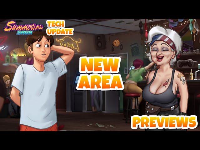 NEW BIKERS BAR AREA, NEW DORIS OUTFIT & MORE! Summertime Saga (Tech Update) - Previews (Part 51)