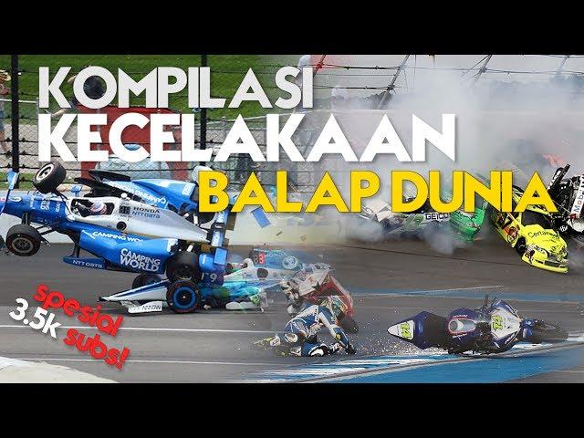 KOMPILASI KECELAKAAN BALAP DUNIA | MOTORSPORT CRASH COMPILATION | SPESIAL 3K SUBS