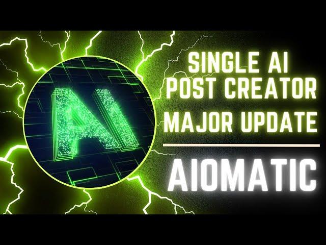 Single AI Post Creator Advanced Mode: Create Content Similar To The "Bulk AI Post Creator" Mode!