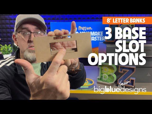 8 Inch Letter Banks Tips: 3 Base Top Options