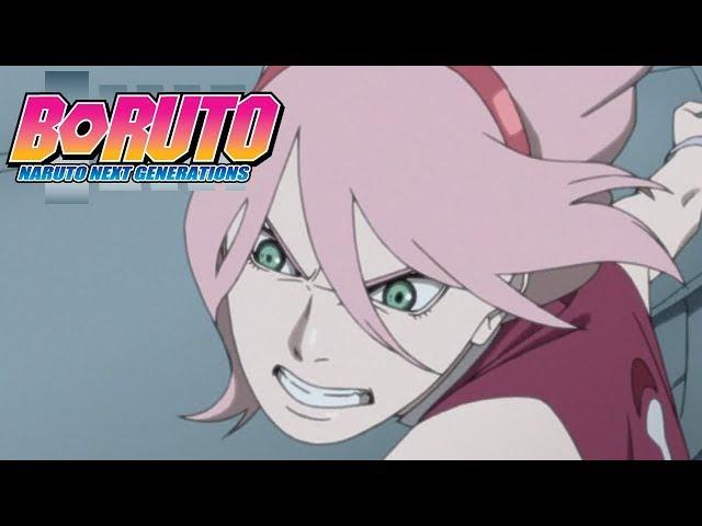 Sakura vs Shin | Boruto: Naruto Next Generations