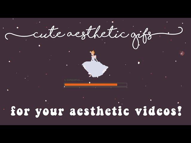 FREE CUTE AESTHETIC LOADING BAR / SCREEN FOR YOUR VIDEOS || moonbeige