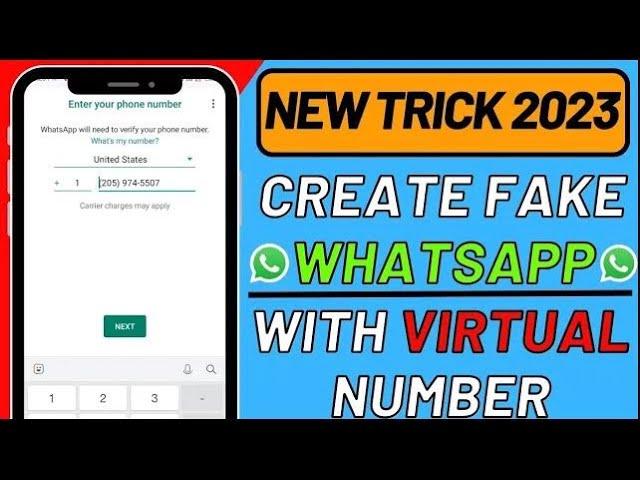 How to Create Unlimited WhatsApp Accounts in 2023 | WhatsApp Without Phone Number