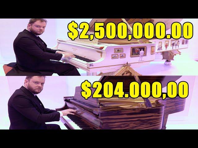 Can You Hear the Difference Between The Most Expensive Pianos of the World