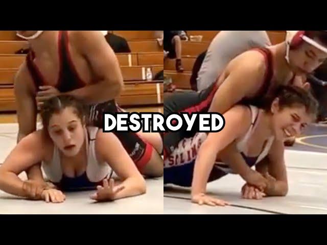 The Most ONE-SIDED High School Wrestling Match Ever...