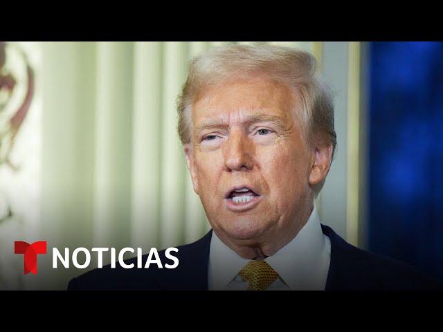 Trump sugiere que deportaría a familias de estatus migratorio mixto | Noticias Telemundo