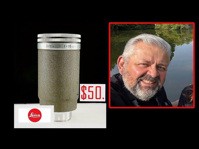 $50 Bokeh Lens Review Leica DIMARON 150mm f2.8 Projector SL Camera Review Photography Class 342