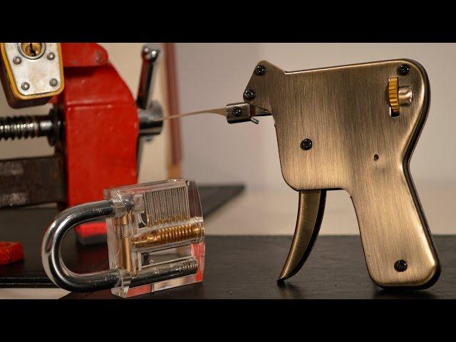 How to Open Locks with a Lock Pick Gun