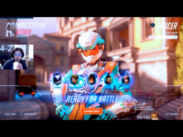 s9mm PRO TRACER GAMEPLAY! OVERWATCH 2 TOP 500 SEASON 10