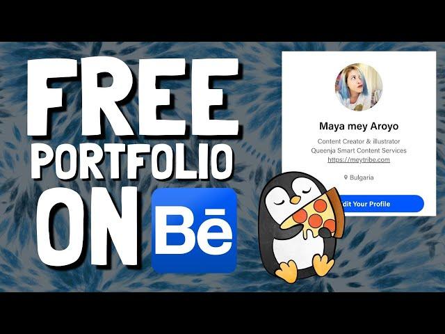 FREE Behance Portfolio Tutorial