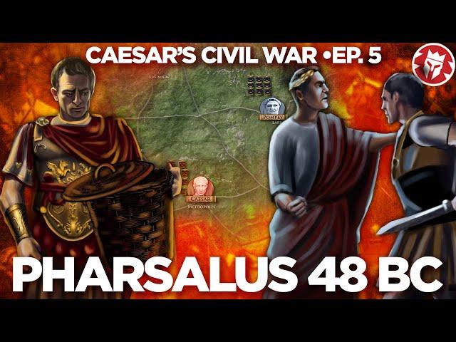 Battle of Pharsalus 48 BC - Caesar's Civil War DOCUMENTARY