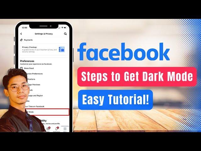 How to Get Dark Mode on Facebook !