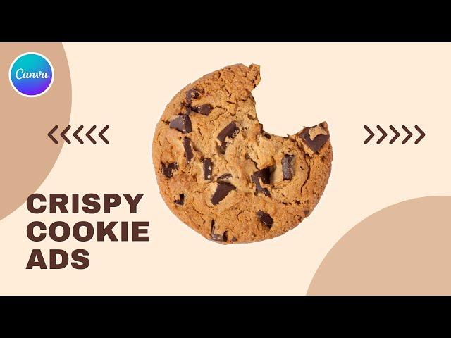 Create Cookie Video Ad in Canva :Canva Tutorial | Animation