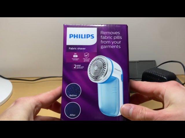 Give Your Sweaters a New Chance. (Philips Fabric Shaver Lint Cleaning Device)