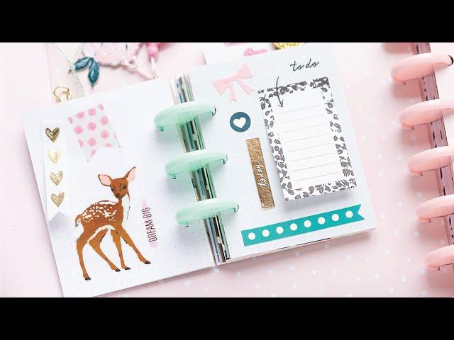 Disc Planner Mini Pocket Planner Process Video with Sandra